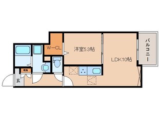 京終駅 徒歩8分 1階の物件間取画像